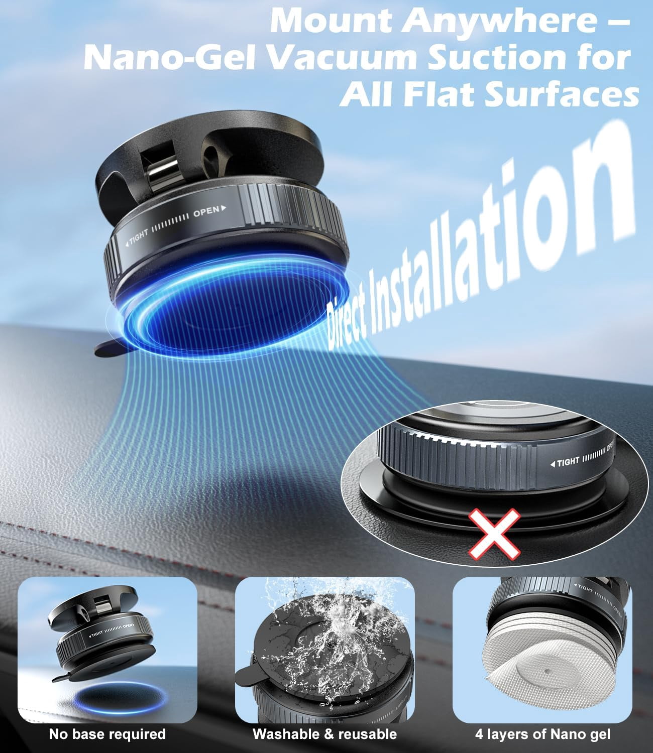 15W Wireless Fast Charger Car  - Wireless Car Charger Mount Fast Charging ulasan dan harga