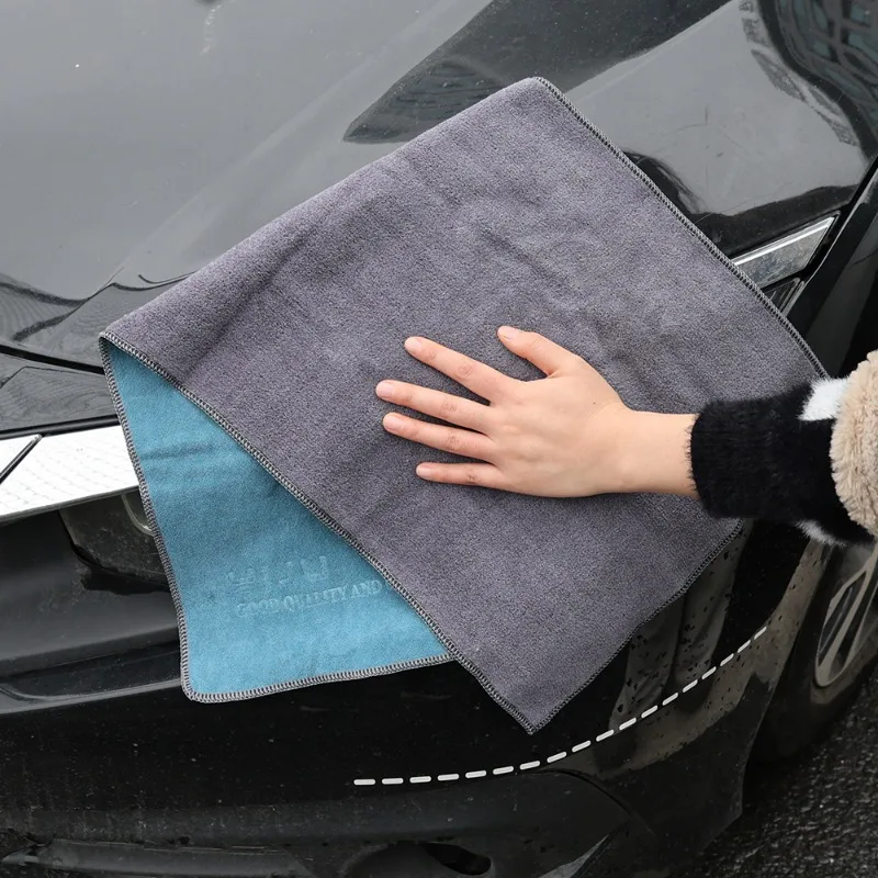 Microfiber Cleaning Towel Supe - Microfiber Car Drying Towel Super Absorbent ulasan dan harga